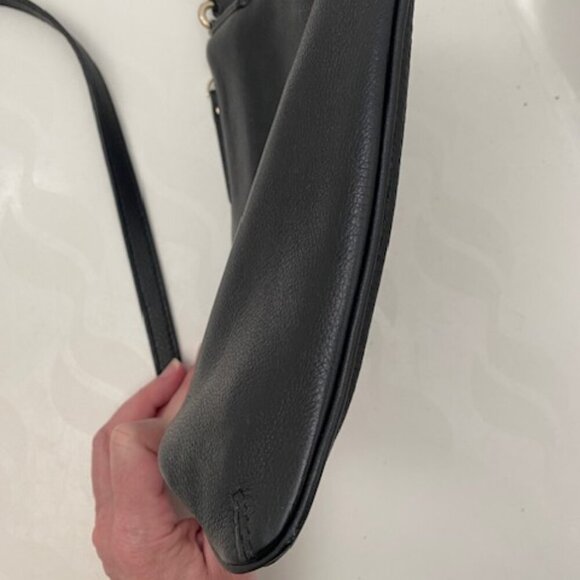 KATE SPADE New York Cobble Hill Tenley Black Pebbled Leather Crossbody Bag Purse - Picture 7 of 14